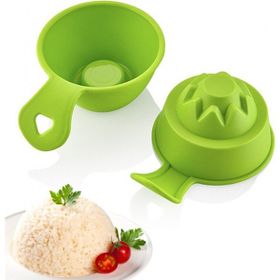 İtc Store 2 Adet Siyah Pilav ve Helva Şekil Verici Pratik Servis Kalıbı Aleti