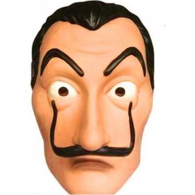 İtc Store Parti Aksesuar La Casa De Papel Salvador Dali Maskesi