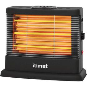 İtimat 10510 Siyah Buhar Hazneli Midi Quartz Isıtıcı