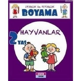 ITIRCIK ILE PITIRCIK BOYAMA 2 YAŞ - HAYVANLAR - KOLEKTIF