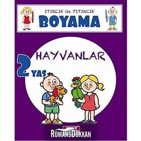 ITIRCIK ILE PITIRCIK BOYAMA 2 YAŞ - HAYVANLAR - KOLEKTIF