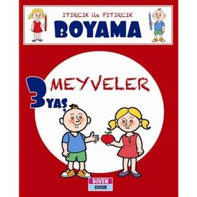 Itırcık ile Pıtırcık Boyama - Meyveler - 4 Yaş - Heyet-Kurul-Komisyon