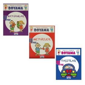 Itırcık ile Pıtırcık Boyama - Meyveler - 4 Yaş - Heyet-Kurul-Komisyon
