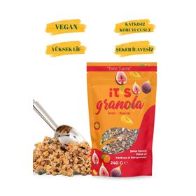 It's 240 gr İncirli ve Kayısılı Granola