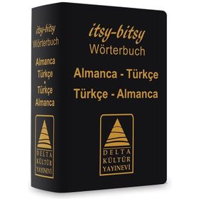 Itsy Bitsy Almanca Türkçe - Türkçe Almanca Mini Sözlük-Delta Kültür Yayınları