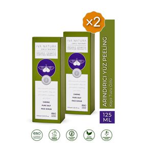 Iva Natura 125 ml Kaya Tuzu Özlü Organik Yüz Peeling
