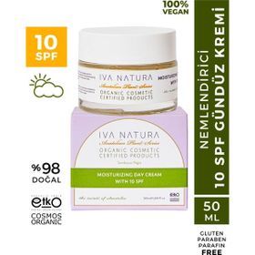 Iva Natura 50 ml 10 Spf Buğday Ruşeym Özlü Nemlendirici Gündüz Kremi
