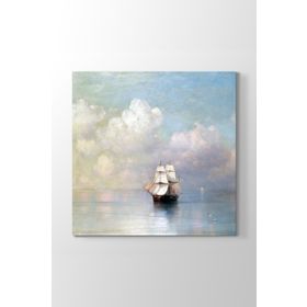 Ivan Ayvazovski - Calm Seas Tablosu