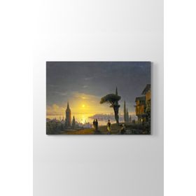 İvan Ayvazovski - Galata Kulesi Tablosu