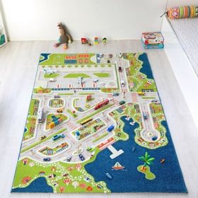 İvi Mini City 150x220 cm Çocuk Odası Halısı