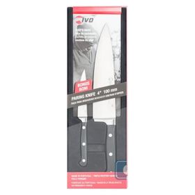 Ivo 2483 Dövme Çelik Şef + 2'li Soyma Bıçağı Setİ