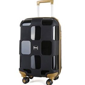Ivs PP4040-071-L Siyah-Gold Büyük Boy Seyahat Çantası Valiz