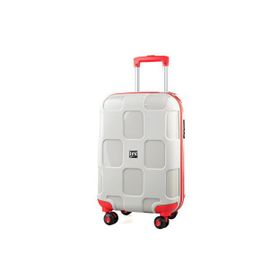 Ivs PP4040-160-S Bej Kırmızı Kare Kabin Boy Seyahat Çantası