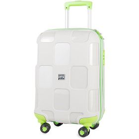 Ivs PP4040-175-S Bej Yeşil Kare Kabin Boy Seyahat Çantası