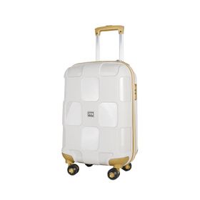 Ivs PP4040-180 Krem Bej Kahve Kabin Boy Valiz