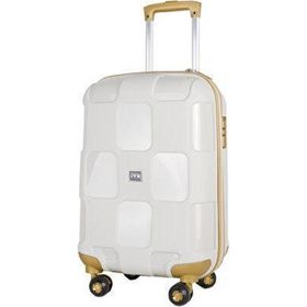 Ivs PP4040-180 Krem Bej Kahve Kabin Boy Valiz