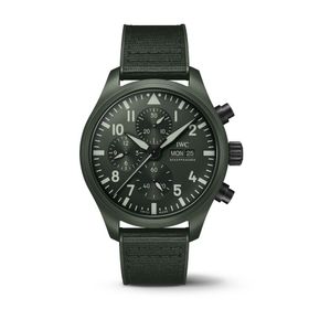 IWC IW389106 Pilot’s Watch Chronograph Top Gun Edition Woodland Erkek Kol Saati