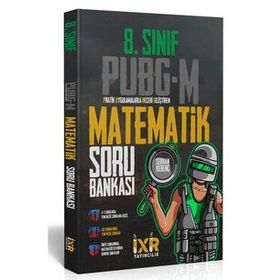 İxir Yayıncılık 8.Sınıf PUBG – M Matematik Soru Bankası