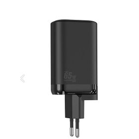 İxtech IX-HC2 65W Siyah Hızlı Şarj Aleti