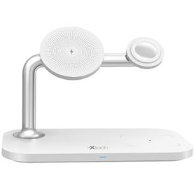 İxtech IX-HC3 3'lü 15W Manyetik Kablosuz Şarj Standı