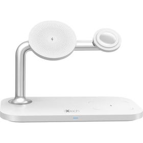 İxtech IX-HC3 3'lü 15W Manyetik Kablosuz Şarj Standı