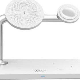 İxtech IX-HC3 3'lü 15W Manyetik Kablosuz Şarj Standı