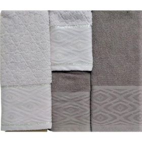 İyi Geceler İstanbul Monarch Pudra Kahve Banyo Hamam Takımı