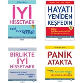 İyi Hissetmek - Panik Atakta - Birlikte İyi Hissetmek - Hayatı Yeniden Keşfedin - 4 Kitap - David D. Burns