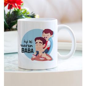İyi Ki Varsın Baba Kupa Bardak