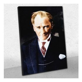 İyi Olsun Atatürk Portresi Dekoratif 40x60 cm Kanvas Tablo