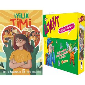 İyilik Timi ve Levent Türkiye'yi Geziyorum 3 Set - 5 Kitap - Metin Özdamarlar