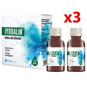 İyodalin İyot Selenyum 3 Adet 2x25 ml Damla