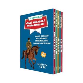 İz Bırakanlar Milli Mücadele Kahramanları Seti 5 Kitap Eda Bayrak Yediveren Çocuk Yayınları