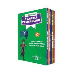 İz Bırakanlar Osmanlı Padişahları Seti 5 Kitap Takım Eda Bayrak Yediveren Çocuk