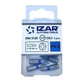 Izar PH2x25 mm 1 Paket 5 Adet Bits Uç