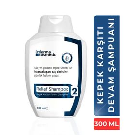 İzderma 300 ml Relief Shampoo Kepek Karşıtı Devam Şampuanı