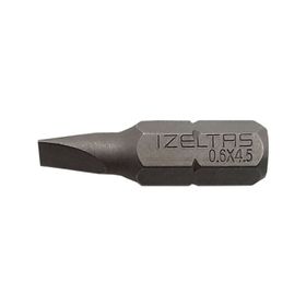 İzeltaş 0.6x4.5 25 mm Düz Bits Uç