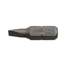 İzeltaş 0.6x4.5 25 mm Düz Bits Uç