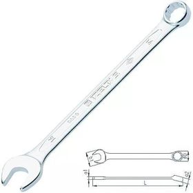 İzeltaş 0320 10 mm Kısa Boy Kombine Anahtar