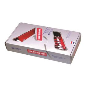 İzeltaş 0320002112 12'li Kısa Boy Kombine Anahtar Takımı