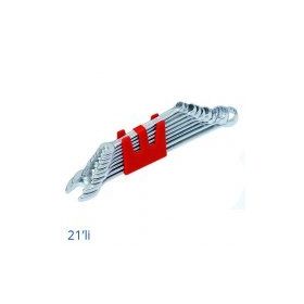İzeltaş 0331 Kombine 12'li Uzun Boy Anahtar Takımı