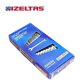 İzeltaş 0340002110 10'Lu Cırcır Kombine Anahtar Takımı