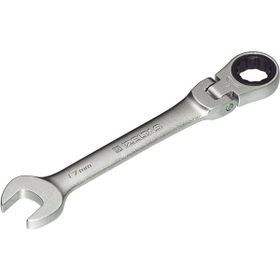 İzeltaş 0345020008 08 mm Mafsallı Cırcır Kombine Anahtar
