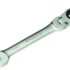 İzeltaş 0345020008 08 mm Mafsallı Cırcır Kombine Anahtar