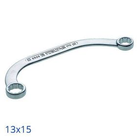 İzeltaş 0530 Yarım Ay İki Ağız 13x15 mm Yıldız Anahtar
