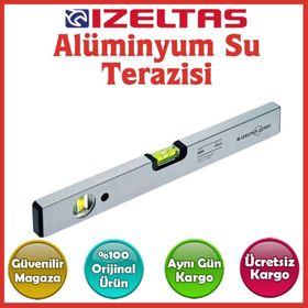 İzeltaş 0588050060 60 cm Alüminyum Su Terazisi