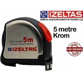 İzeltaş 05881 Krom Şerit Metre