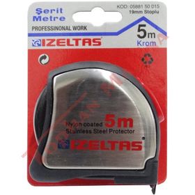 İzeltaş 05881 Krom Şerit Metre