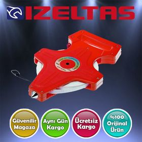 İzeltaş 05886 Arazi Tipi Fiberglas 20 Mt Şerit Metre