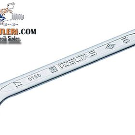 İzeltaş 10-11 mm Çatal İki ağız Uzun Anahtar  